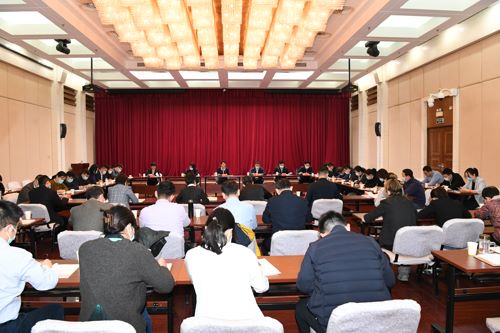 隋軍出席中國僑聯(lián)十屆黨組第六輪內(nèi)部巡視動員會并講話