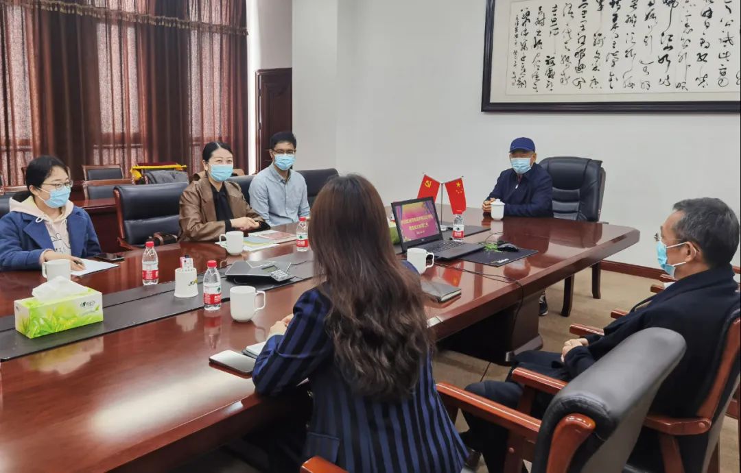 省僑商會秘書處走訪二季度輪值會長單位亞太集團