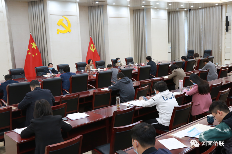 河南省僑聯(lián)以“趕考路上有我 走好第一方陣”為主題開展第二期“一學(xué)兩講兩評議”活動