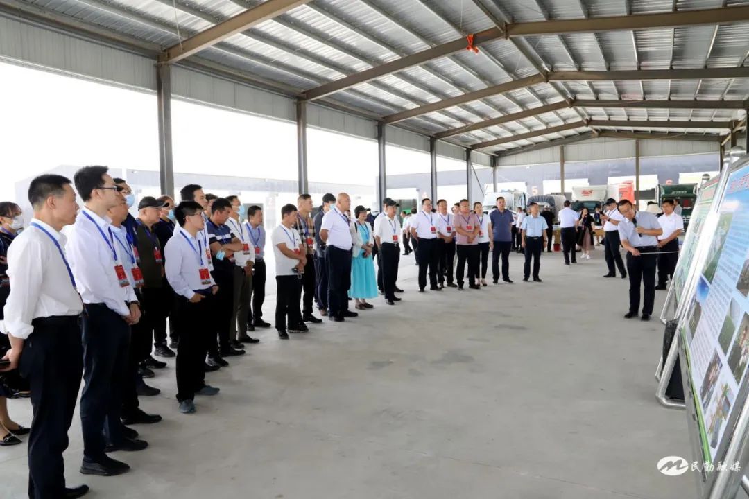“創(chuàng)業(yè)中華?筑夢隴原”僑領(lǐng)僑商武威行觀摩考察活動走進民勤