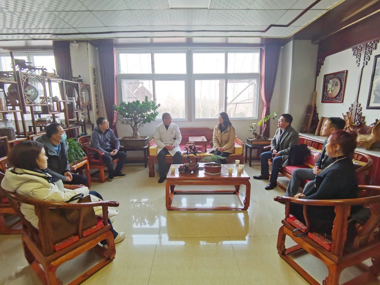 省僑商會(huì)走進(jìn)天方中醫(yī)心腦血管病醫(yī)院