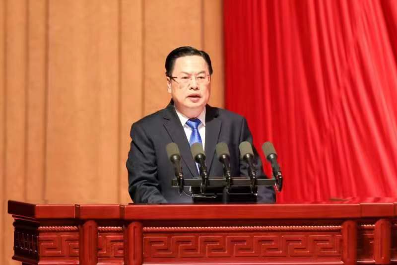 程學源出席河南省第十一次歸僑僑眷代表大會