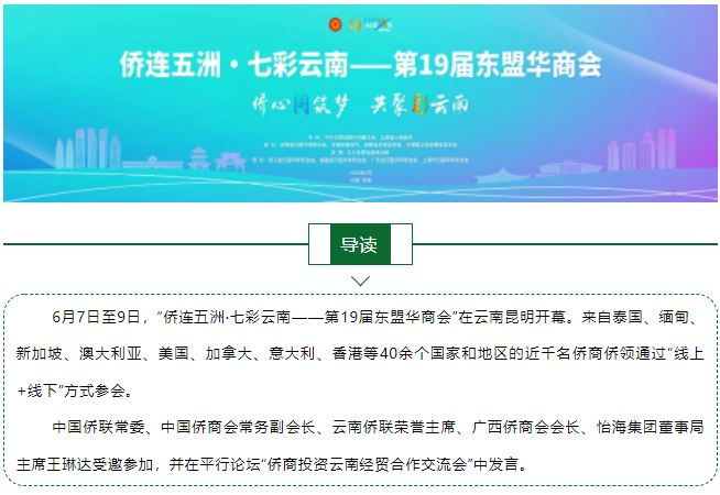 廣西僑商會會長王琳達(dá)受邀參加第19屆東盟華商會