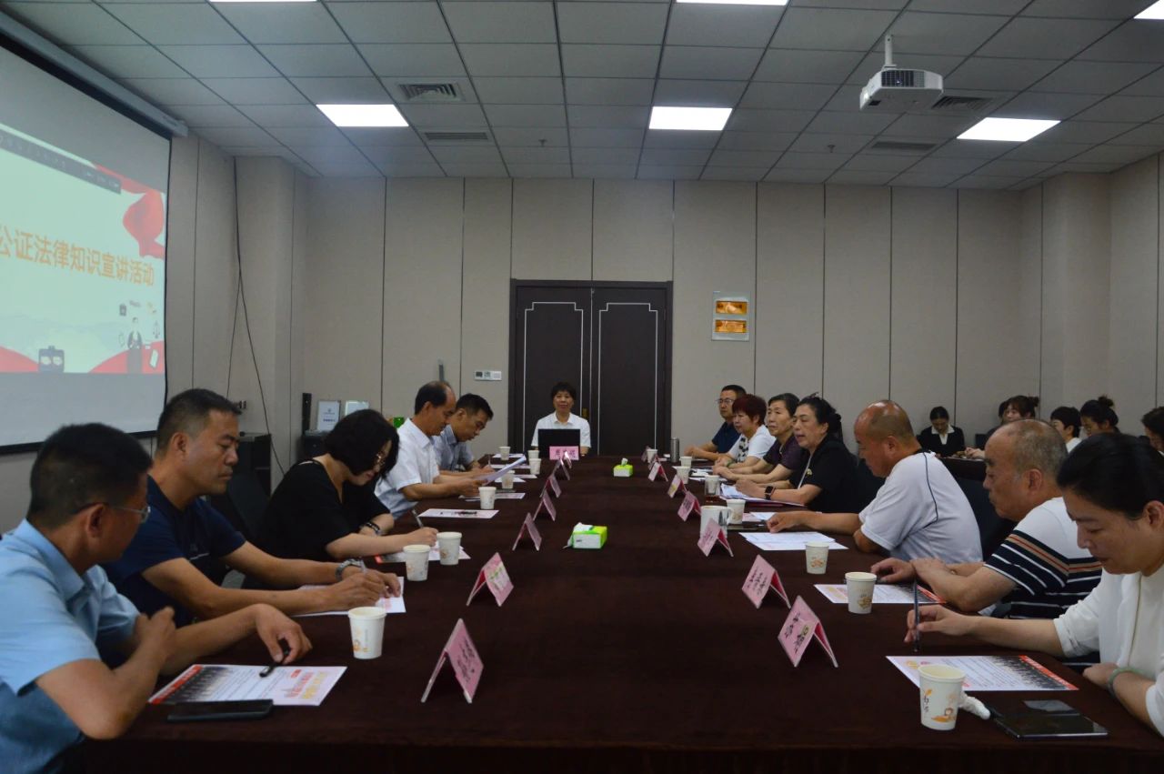山西省僑商會開展法律助僑家事公證法律知識宣講活動