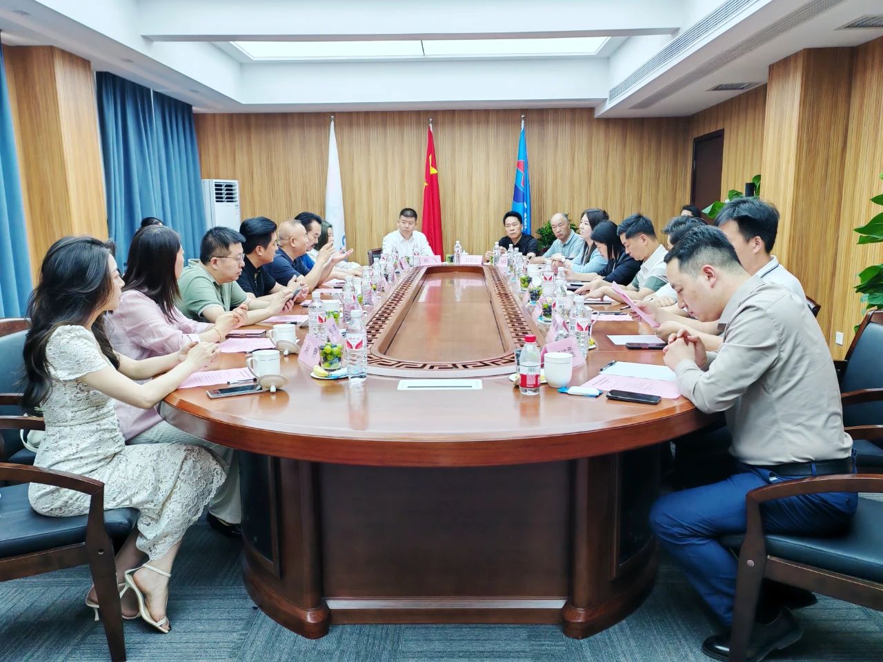 省僑商會走訪我會常務(wù)副會長單位河南正通食品科技有限公司