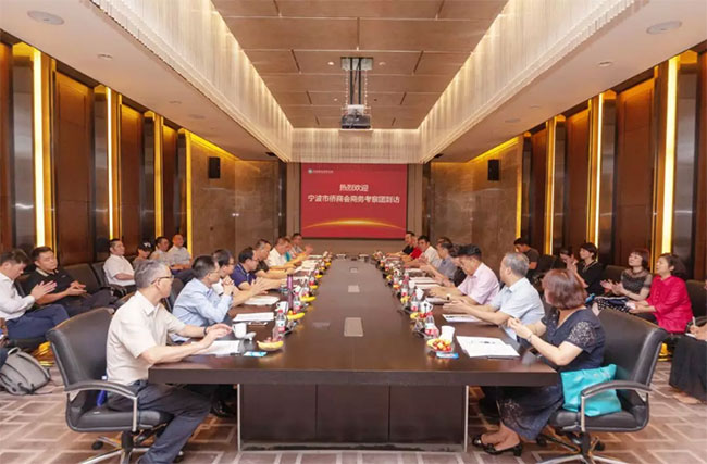 省僑商會迎來寧波僑商會考察團到訪，探索豫浙僑商合作新思路！