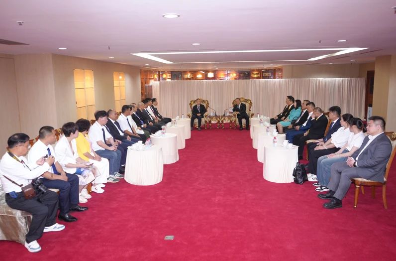 【名譽會長】共探出海商機 泰國中華總商會副主席李桂雄接待高州僑商代表團一行