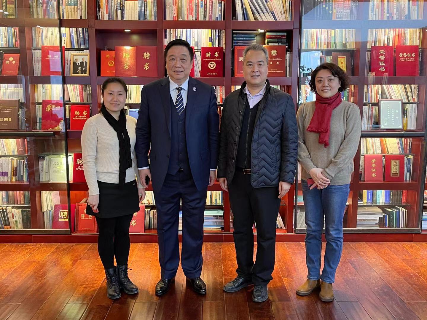 鄭州市僑聯(lián)調(diào)研金博大律師事務(wù)所