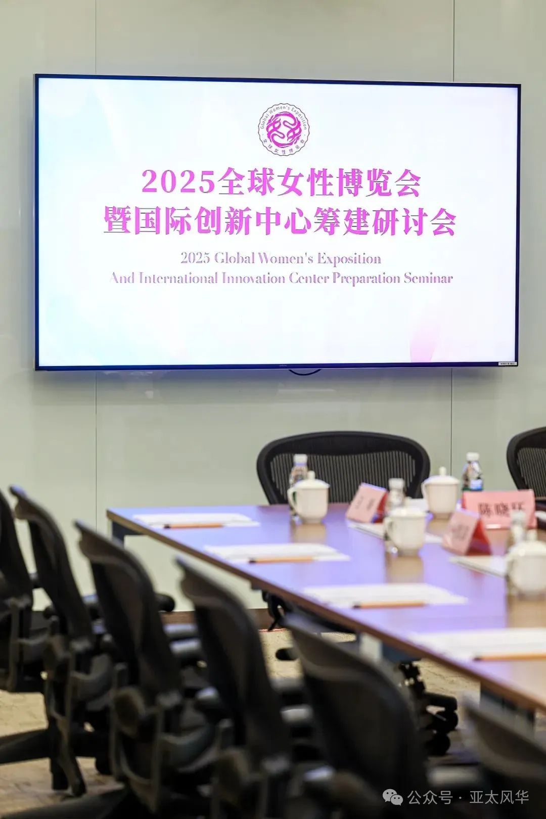 【名譽(yù)會長】王曼酈女士出席2025 全球女性博覽會暨國際創(chuàng)新中心籌建專家研討會