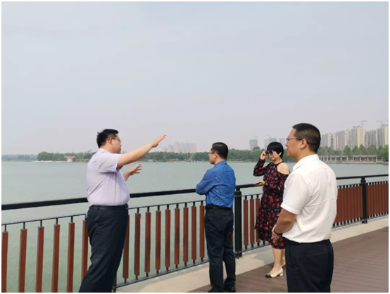 河南省僑商會王廣國一行前往平原新區(qū)考察座談